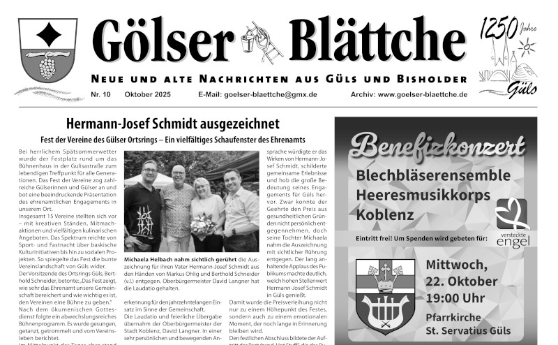 Ausgabe Oktober 2025