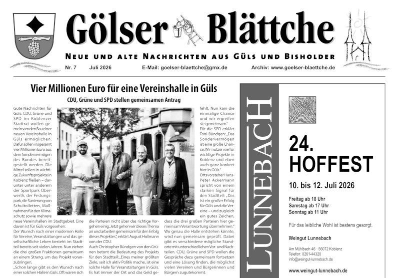 Ausgabe Juli 2026