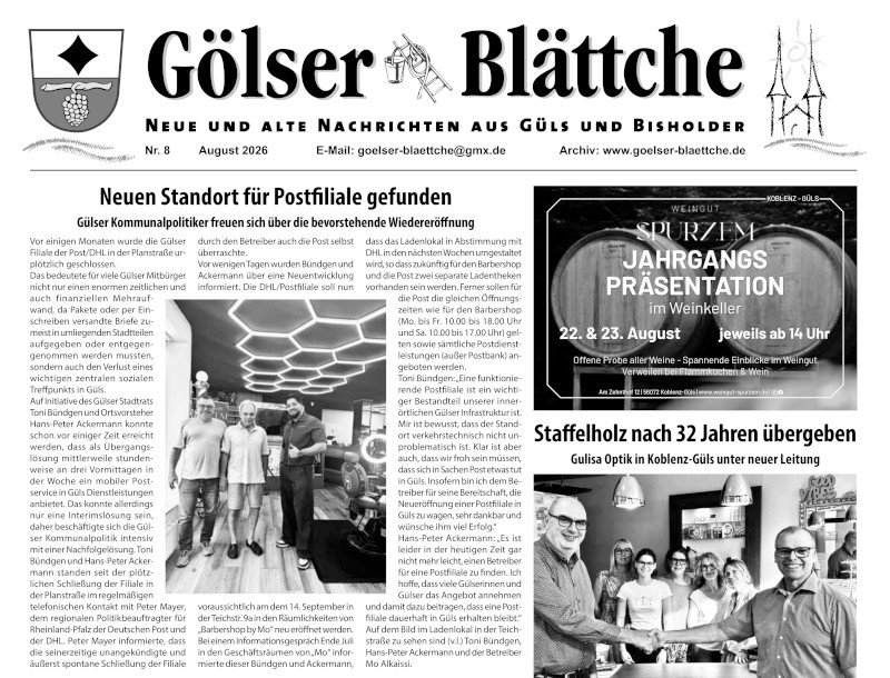 Ausgabe August 2026